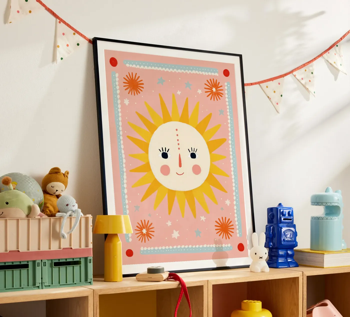 Boho Zon poster van Cool & Kind