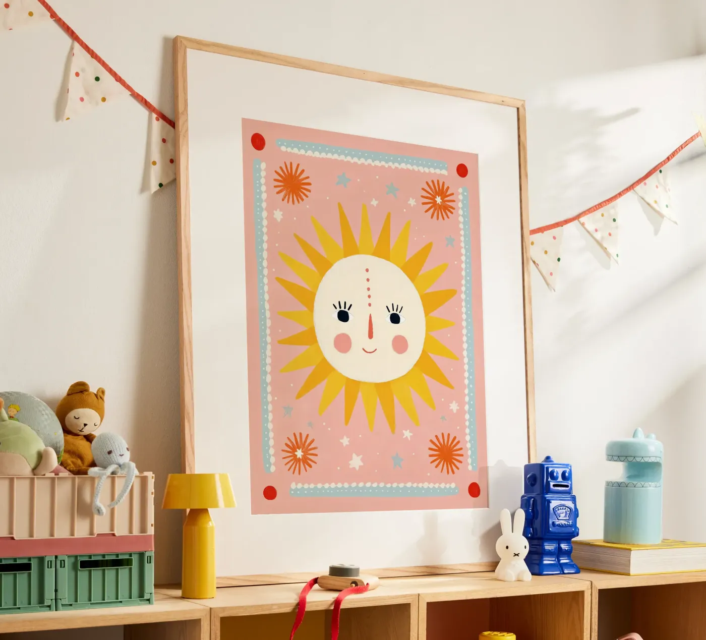 Boho Zon poster van Cool & Kind