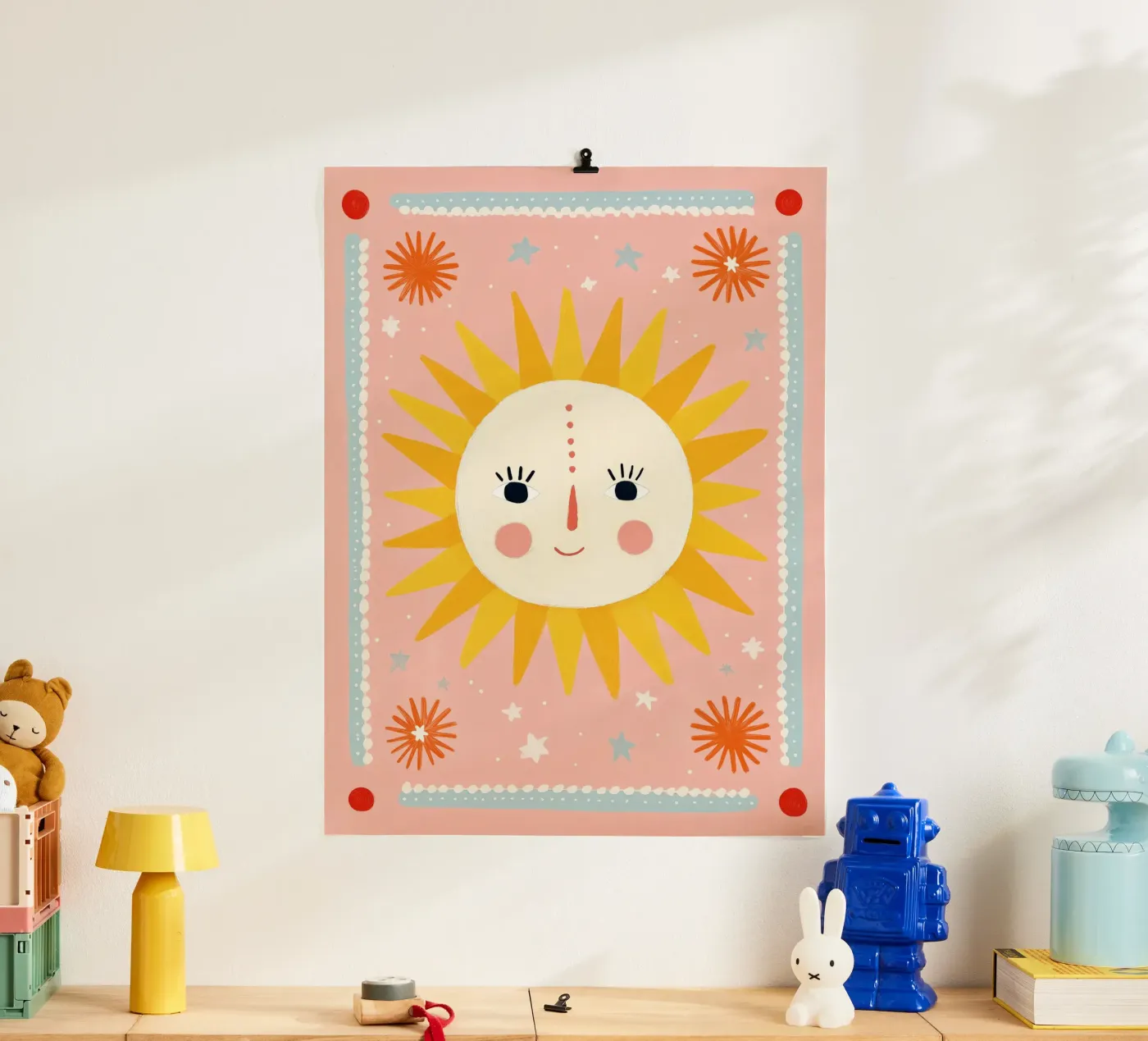 Boho Zon poster van Cool & Kind