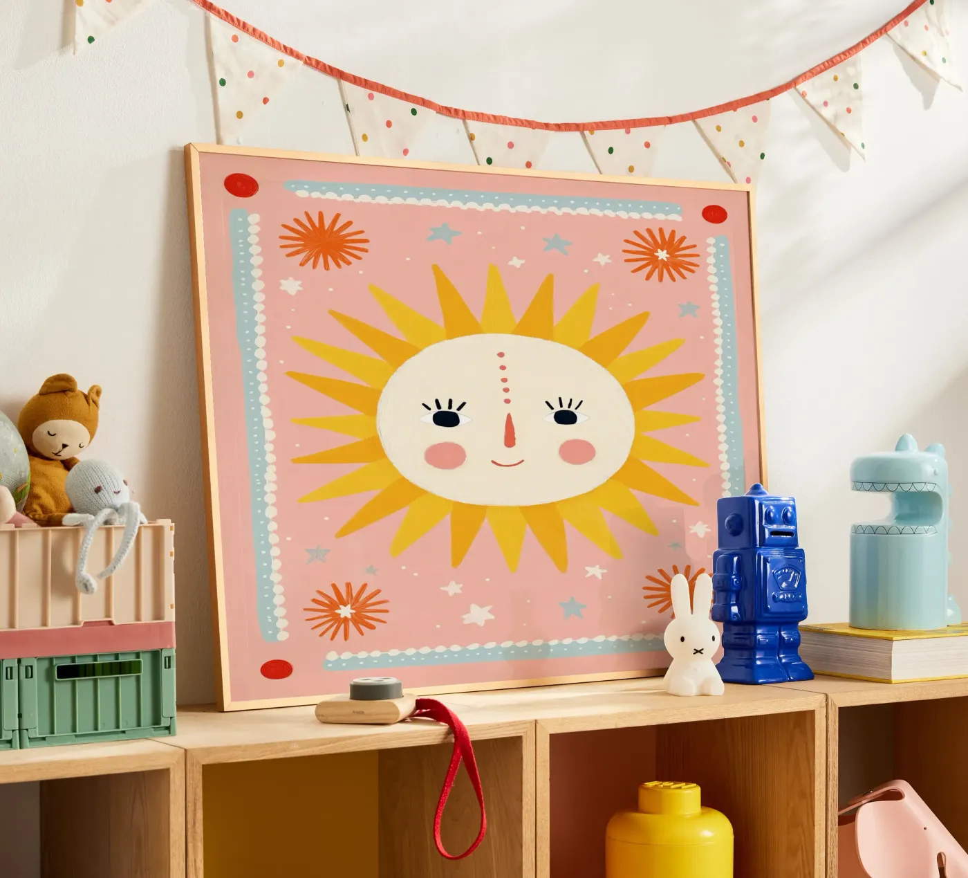 Boho Zon poster van Cool & Kind