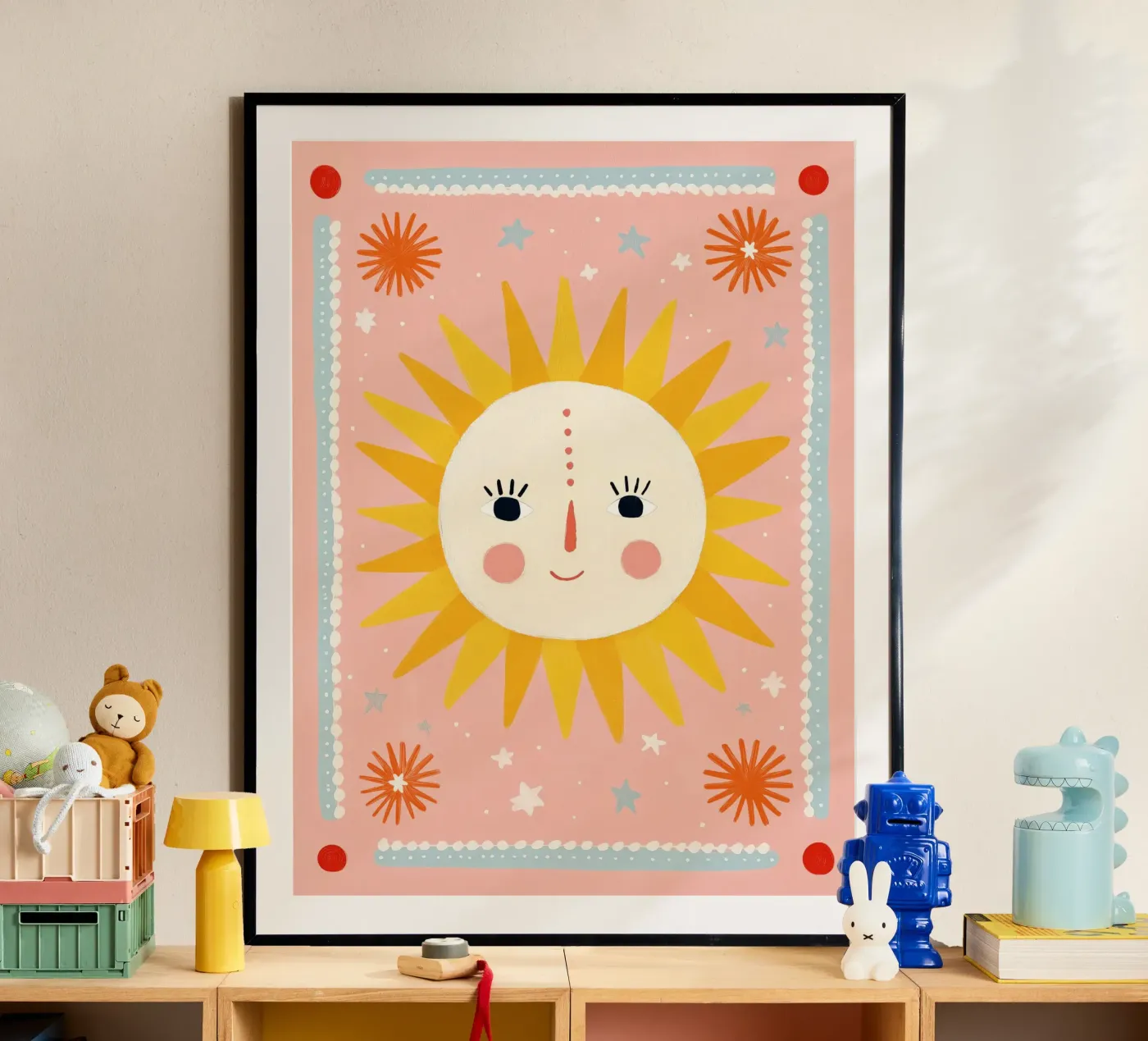 Boho Zon poster van Cool & Kind