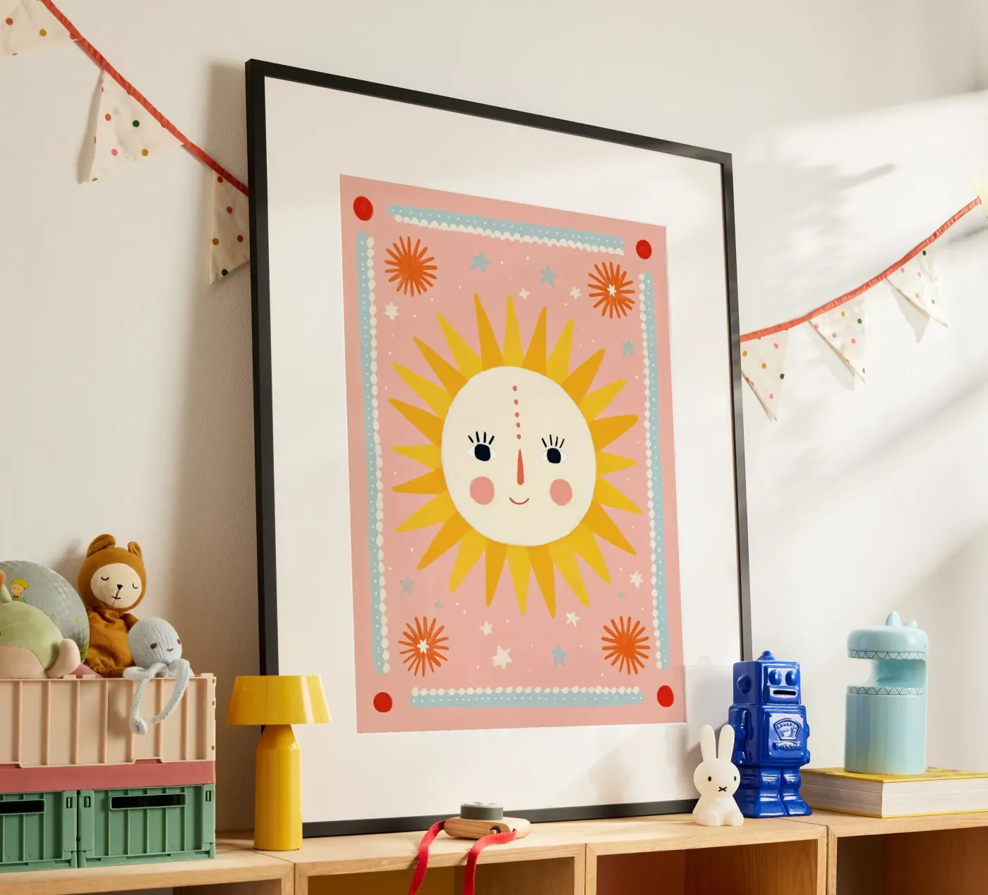 Boho Zon poster van Cool & Kind