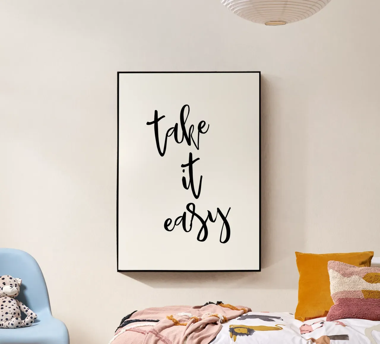 Take it easy plexiglass da Quotes on walls