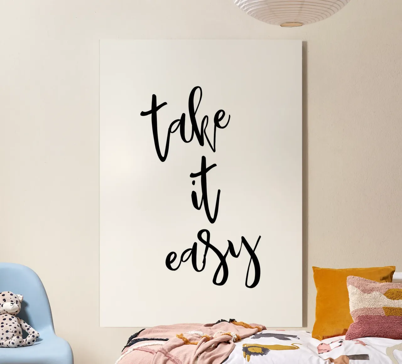 Take it easy plexiglass da Quotes on walls