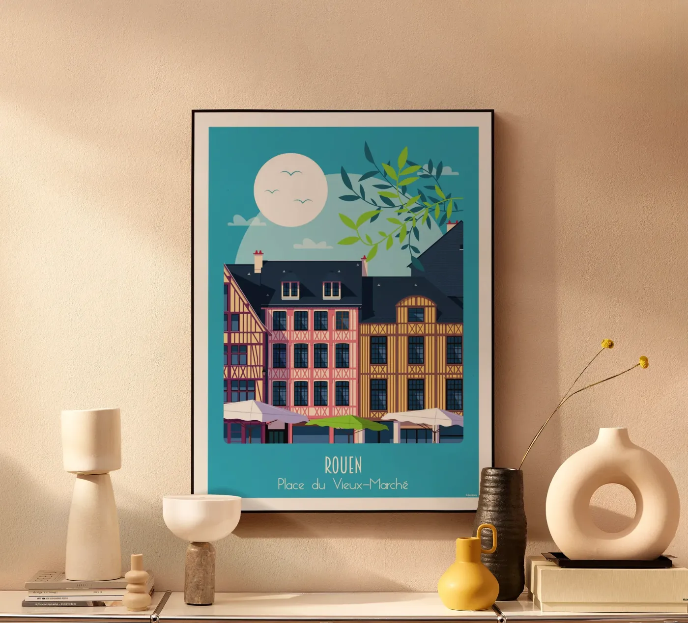 Rouen alluminio dibond da Raphaël Delerue