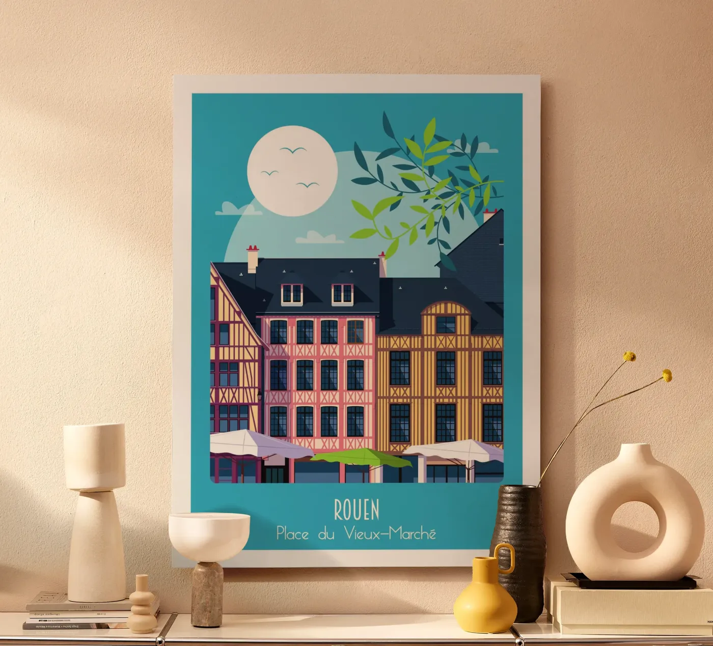 Rouen alluminio dibond da Raphaël Delerue