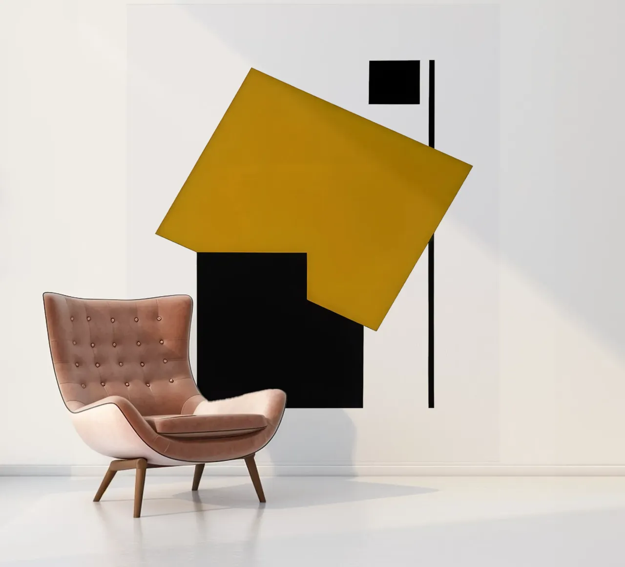 Abstract Form Sequence fotobehang van Sun Flower