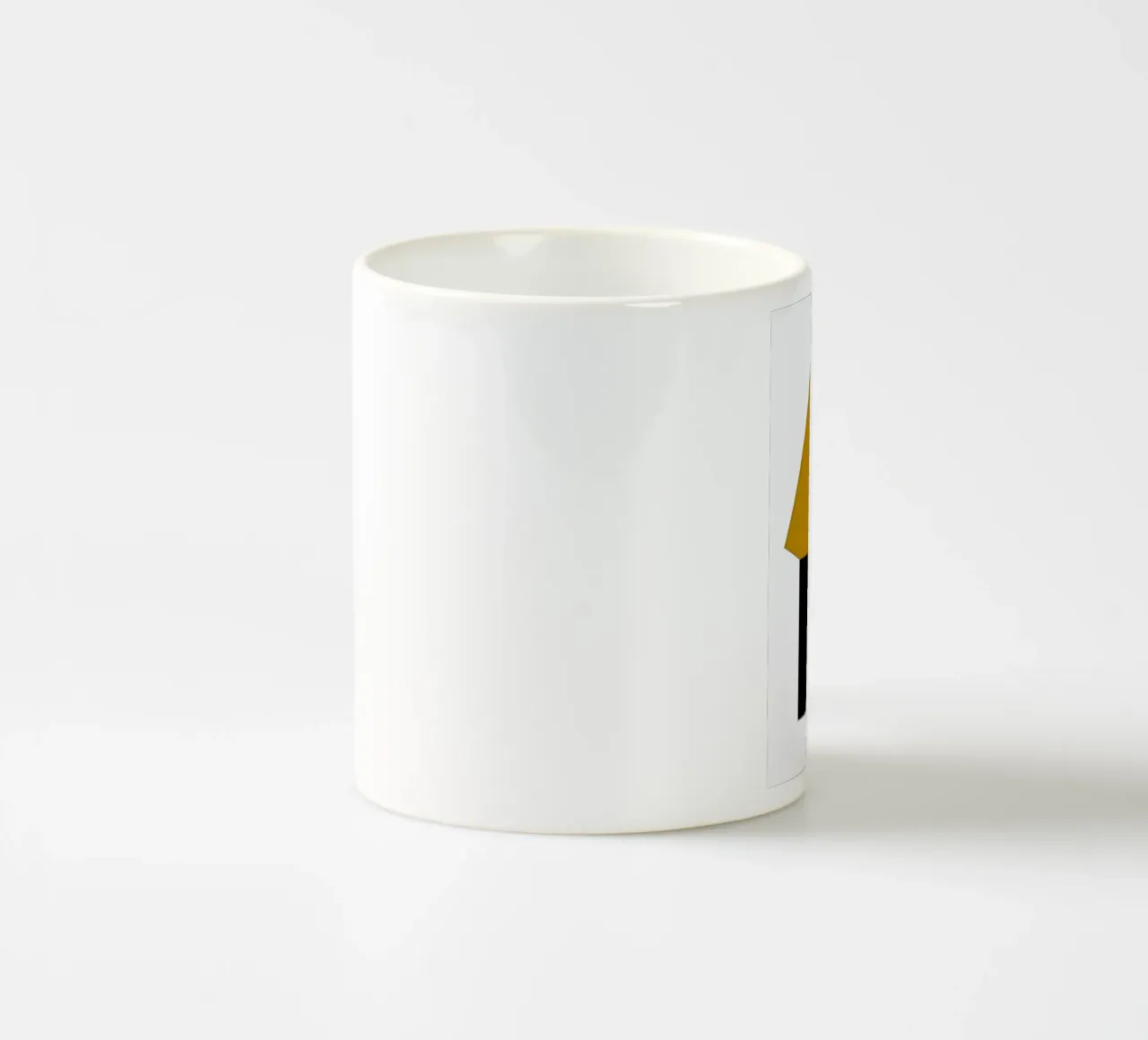 Abstract Form Sequence ceramic mug by Sun Flower
