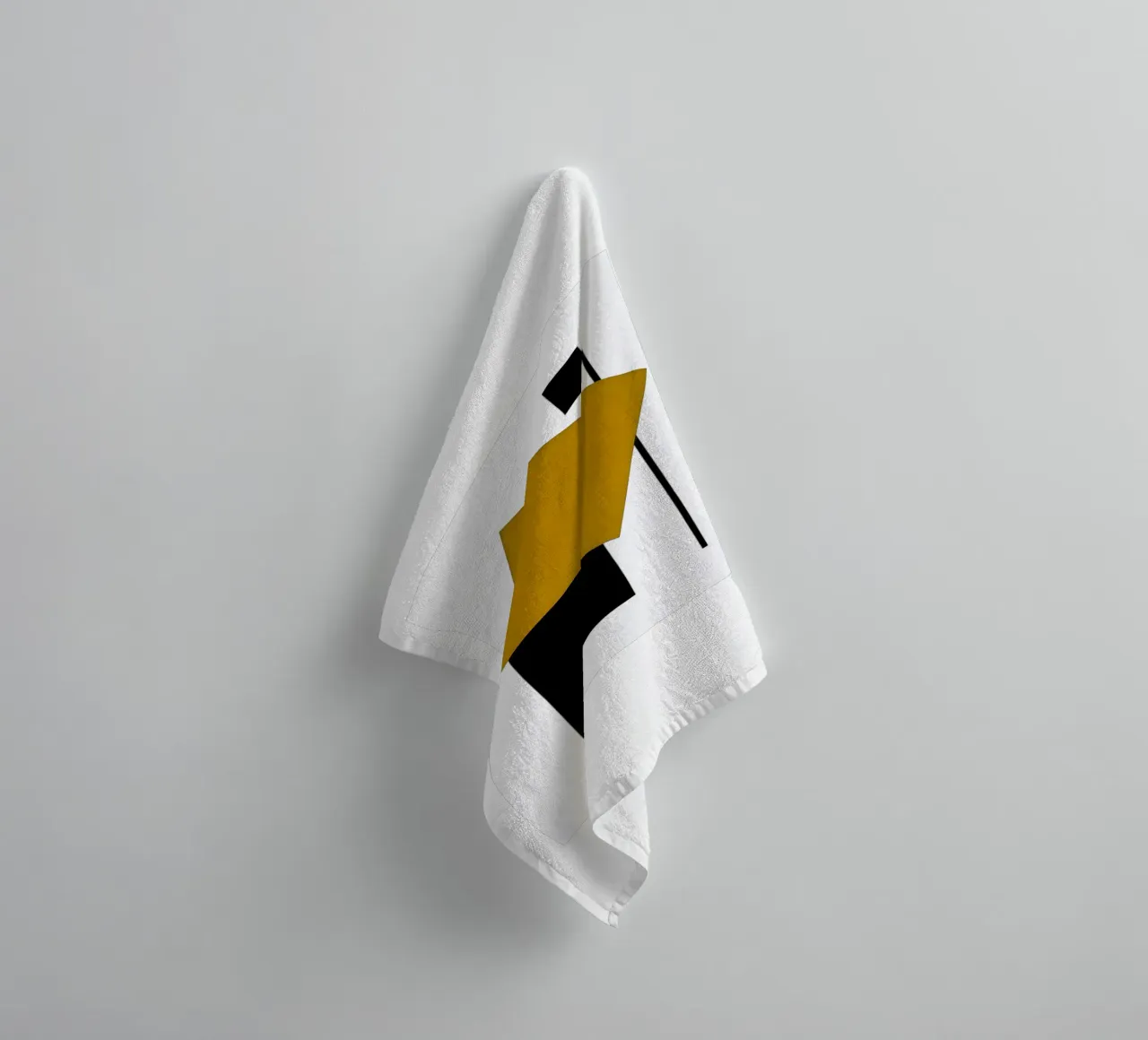 Abstract Form Sequence towel by Sun Flower