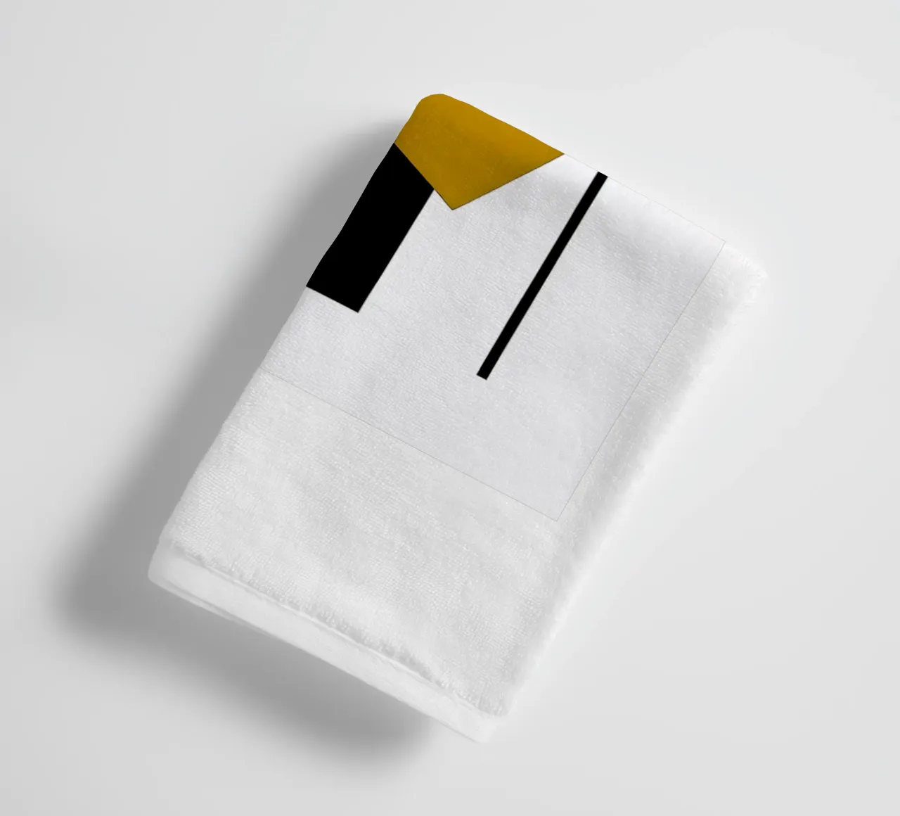 Abstract Form Sequence towel by Sun Flower