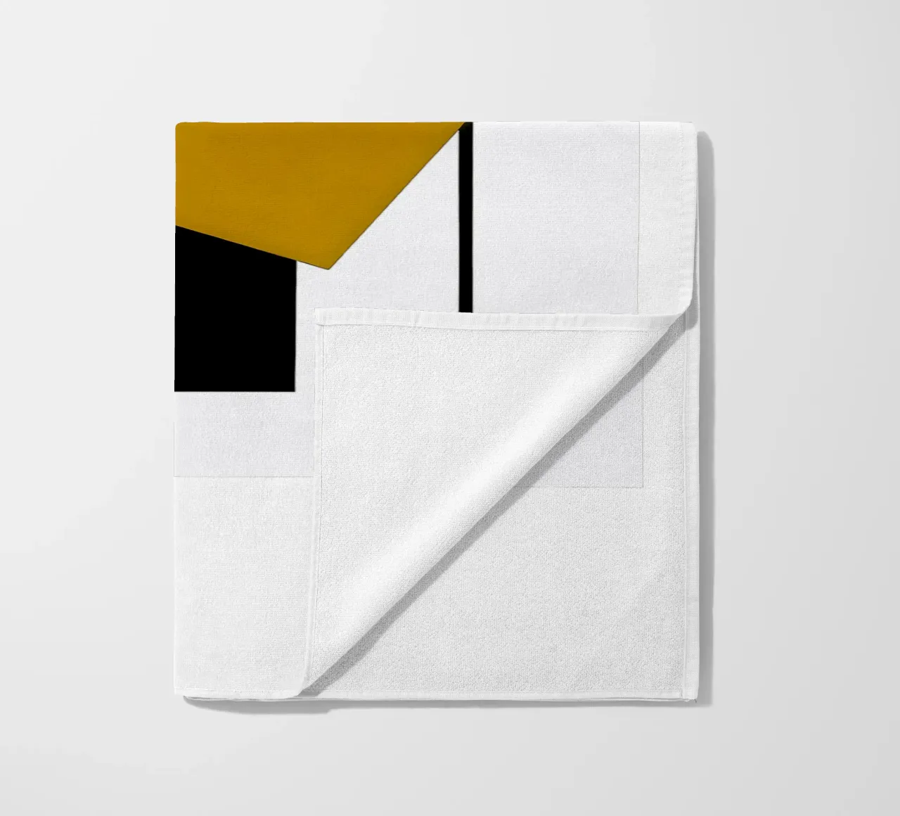 Abstract Form Sequence Strandtuch von Sun Flower