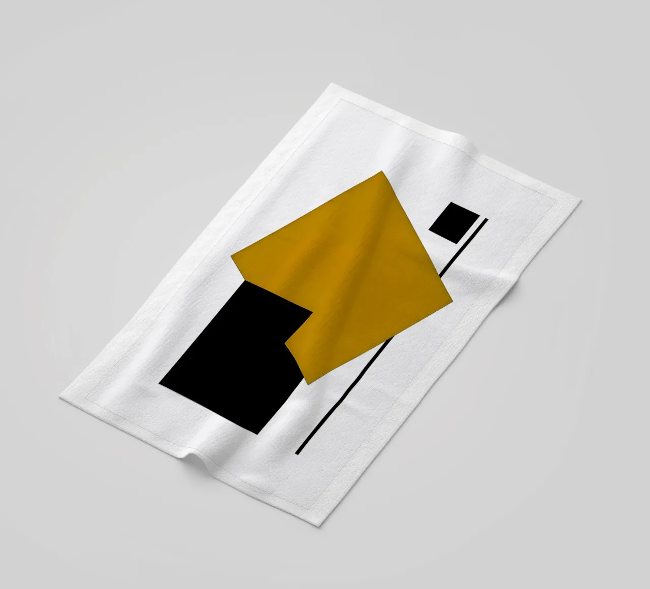 Abstract Form Sequence Strandtuch von Sun Flower