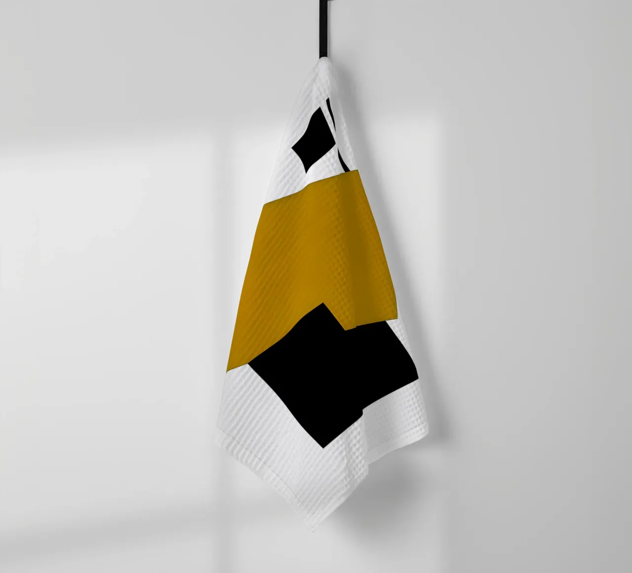 Abstrakte Formularsequenz Geschirrtuch von Sun Flower