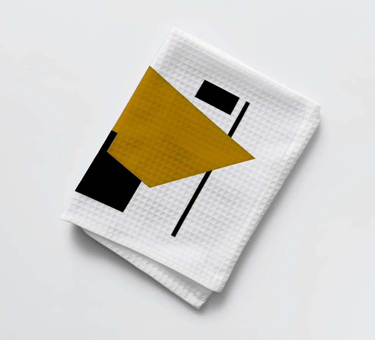 Abstrakte Formularsequenz Geschirrtuch von Sun Flower