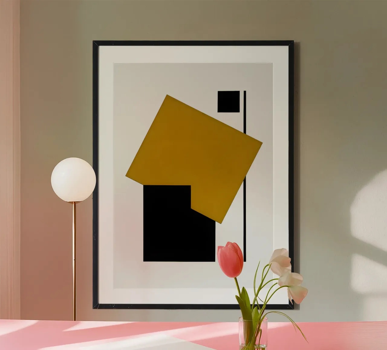 Abstract Form Sequence Poster von Sun Flower