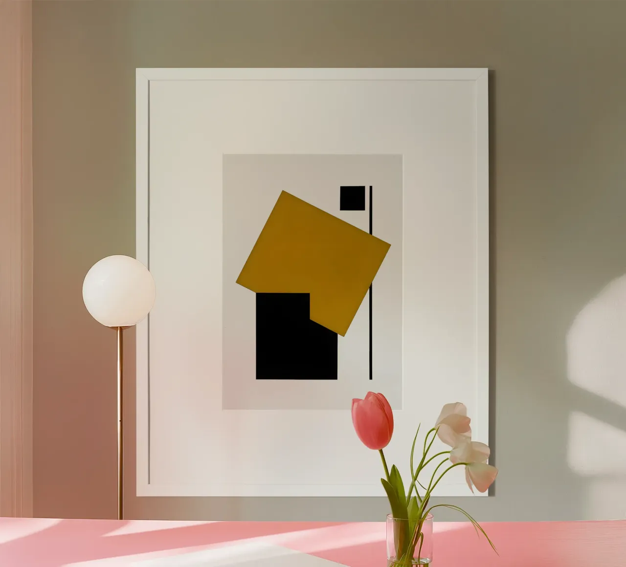 Abstract Form Sequence Poster von Sun Flower