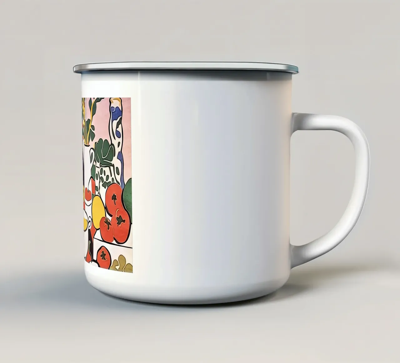 Pomodori in cucina tazza in smalto da ZAMART