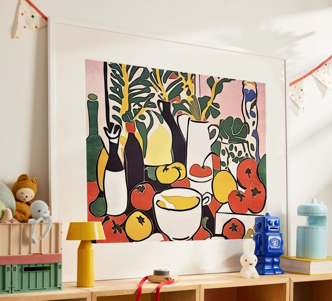 Les tomates dans la cuisine poster de ZAMART