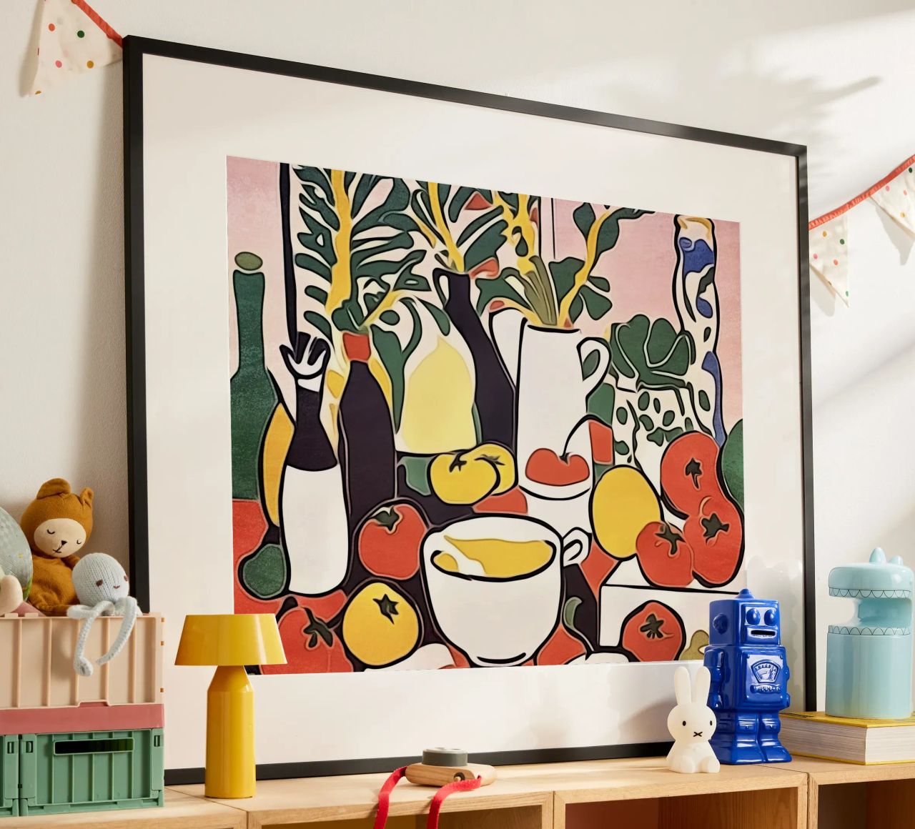 Les tomates dans la cuisine poster de ZAMART