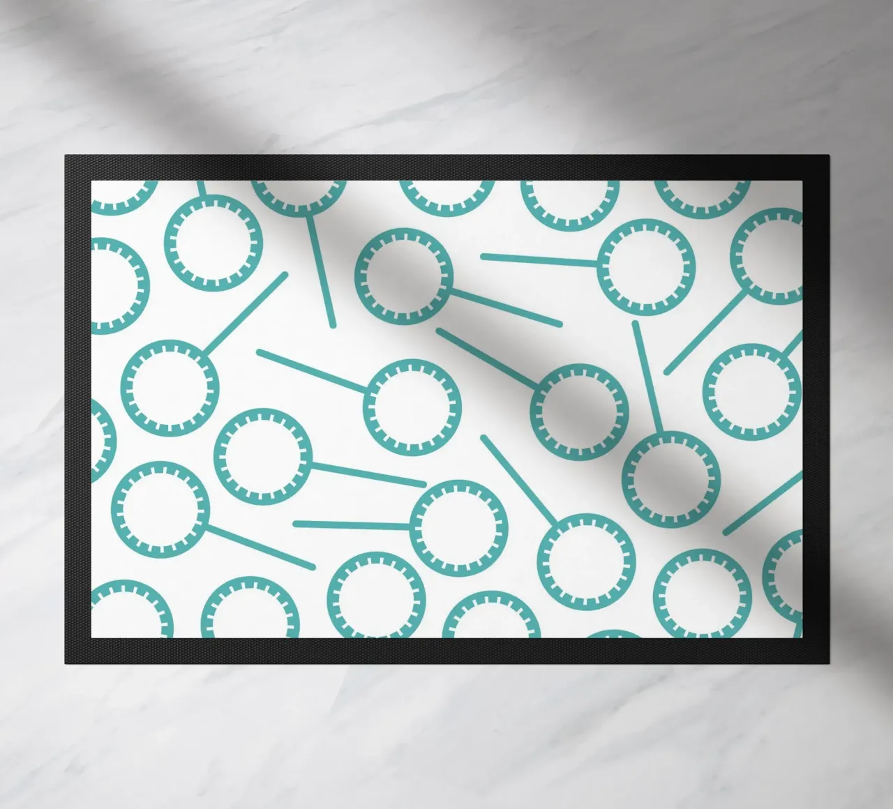 Bubble Stick Tool doormat by Yoko Drawing Art