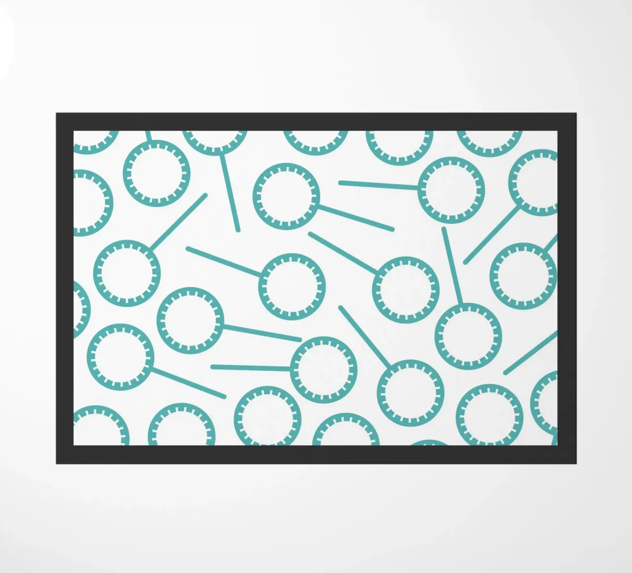 Bubble Stick Tool doormat by Yoko Drawing Art
