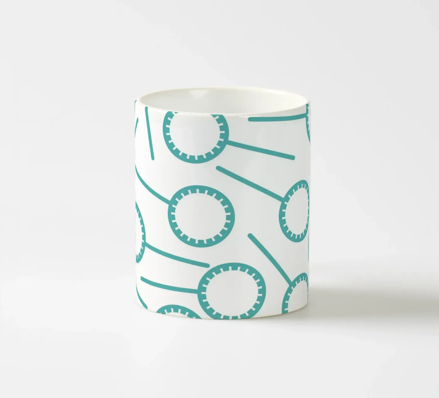 Bubble Stick Tool ceramic mug by Yoko Drawing Art