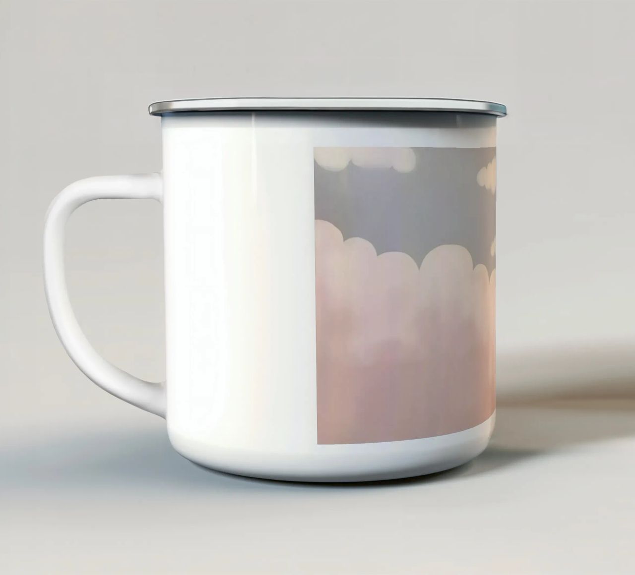 Salve Fantasma tazza in smalto da cafelab