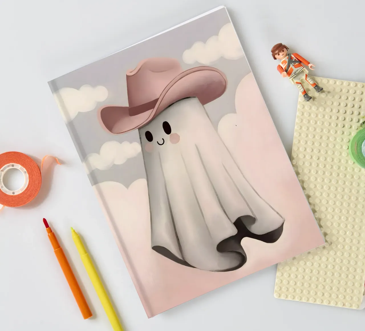 Howdy Ghost notebook by cafelab