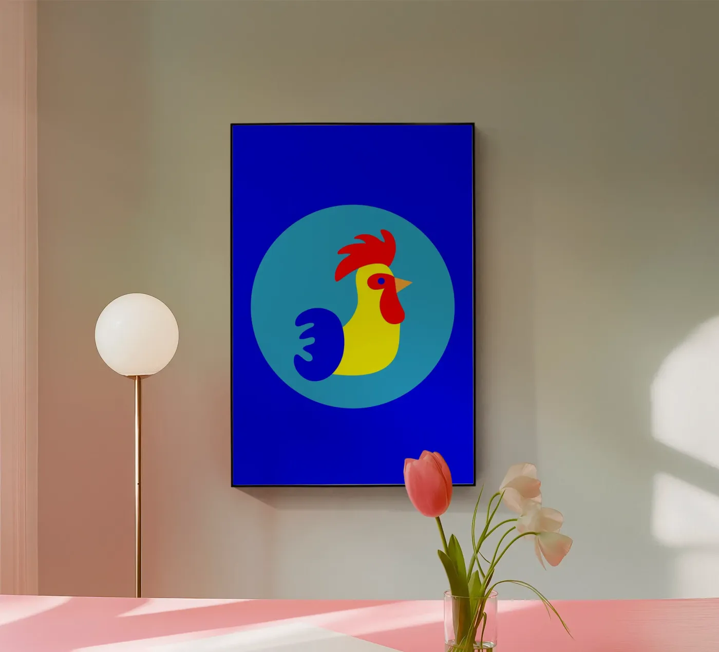 ROOSTER plexiglas de isaduval_paris