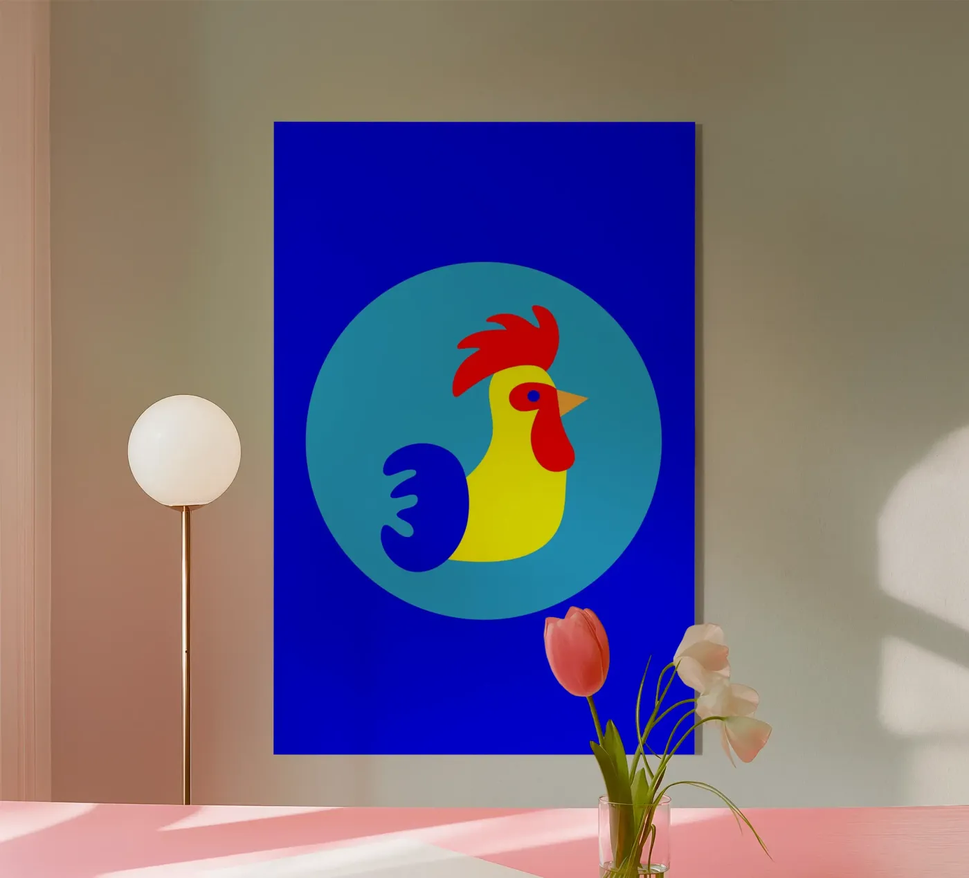 ROOSTER plexiglas de isaduval_paris