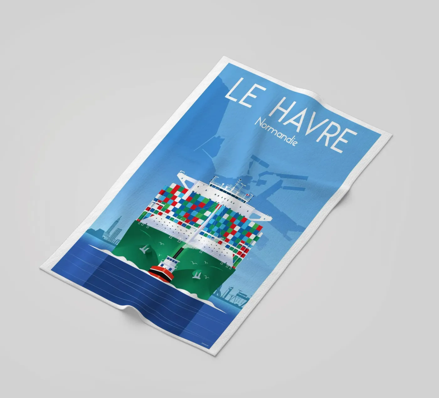 LE HAVRE telo mare da Raphaël Delerue