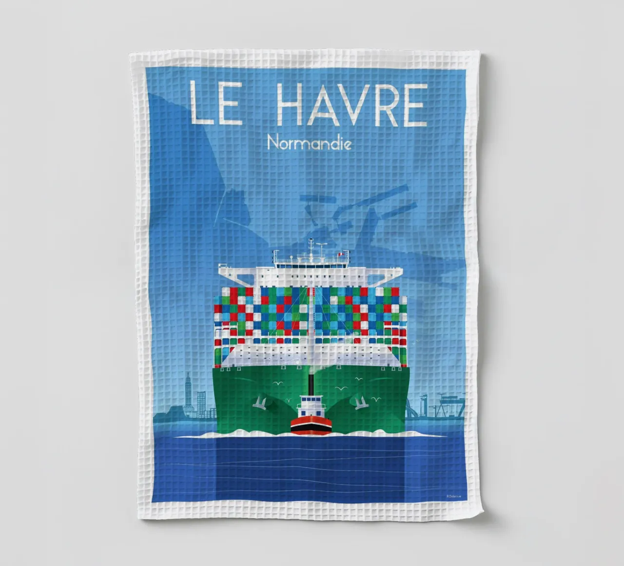 LE HAVRE canovaccio da cucina da Raphaël Delerue