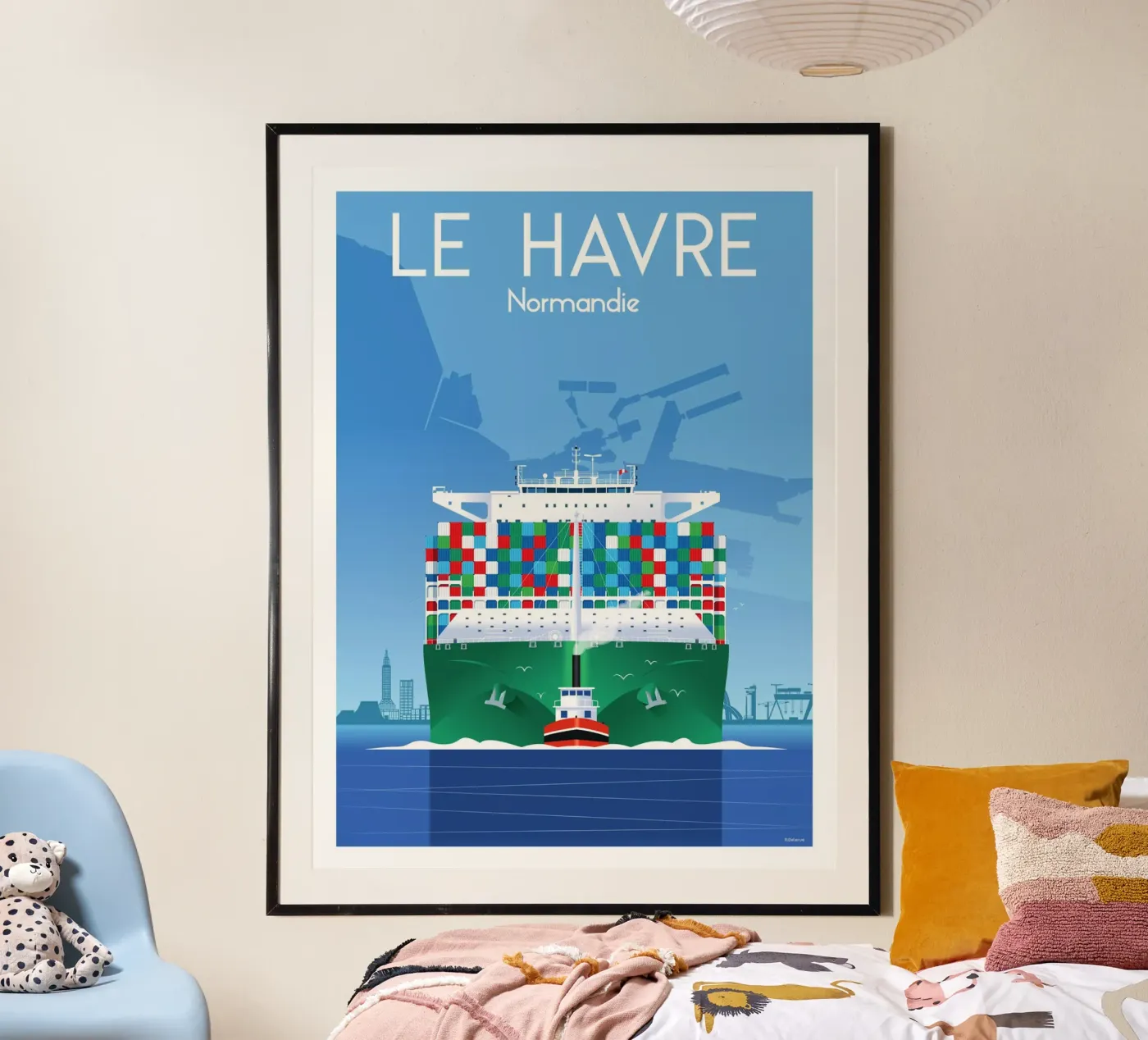 LE HAVRE poster da Raphaël Delerue