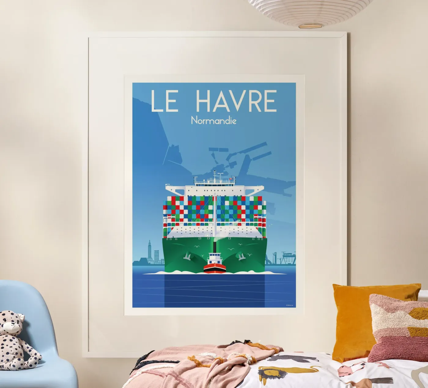 LE HAVRE poster da Raphaël Delerue