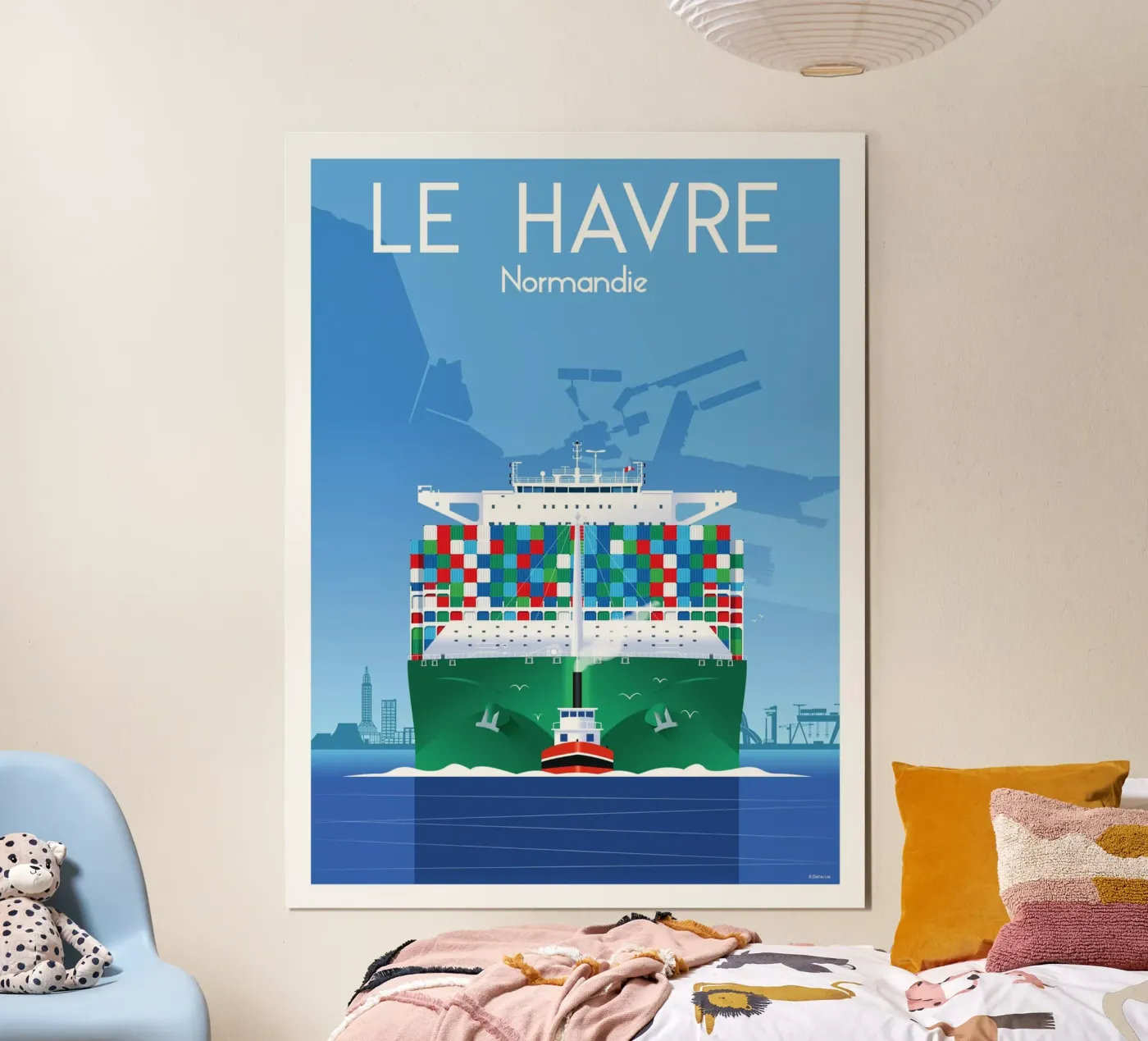 LE HAVRE poster da Raphaël Delerue