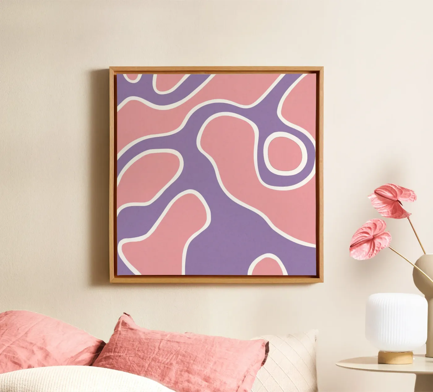 AAA28 canvas by shellybremmer -swirls