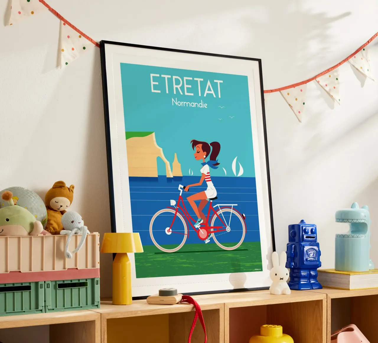 Etretat Hahnemühle von Raphaël Delerue