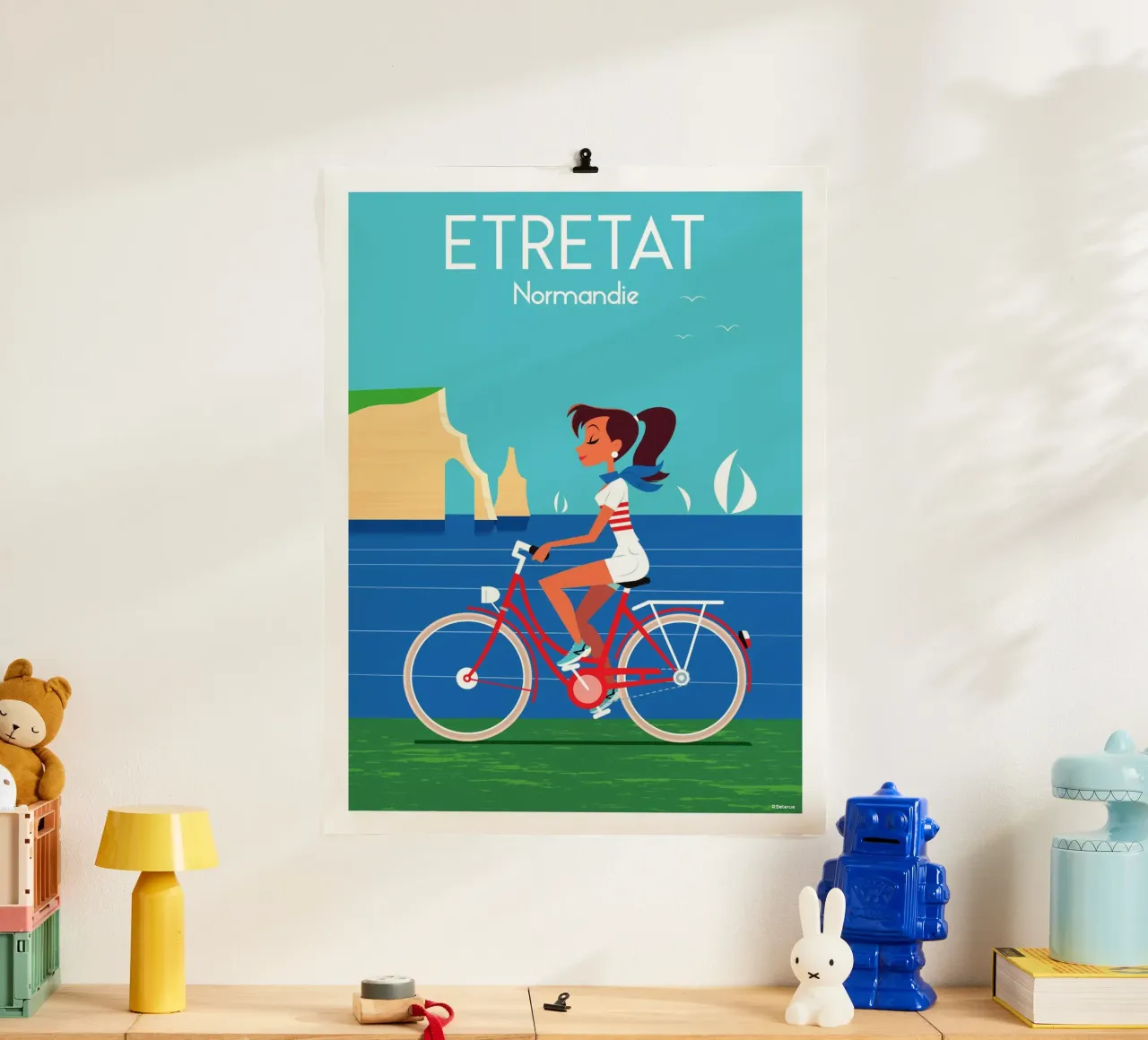 Etretat Hahnemühle von Raphaël Delerue