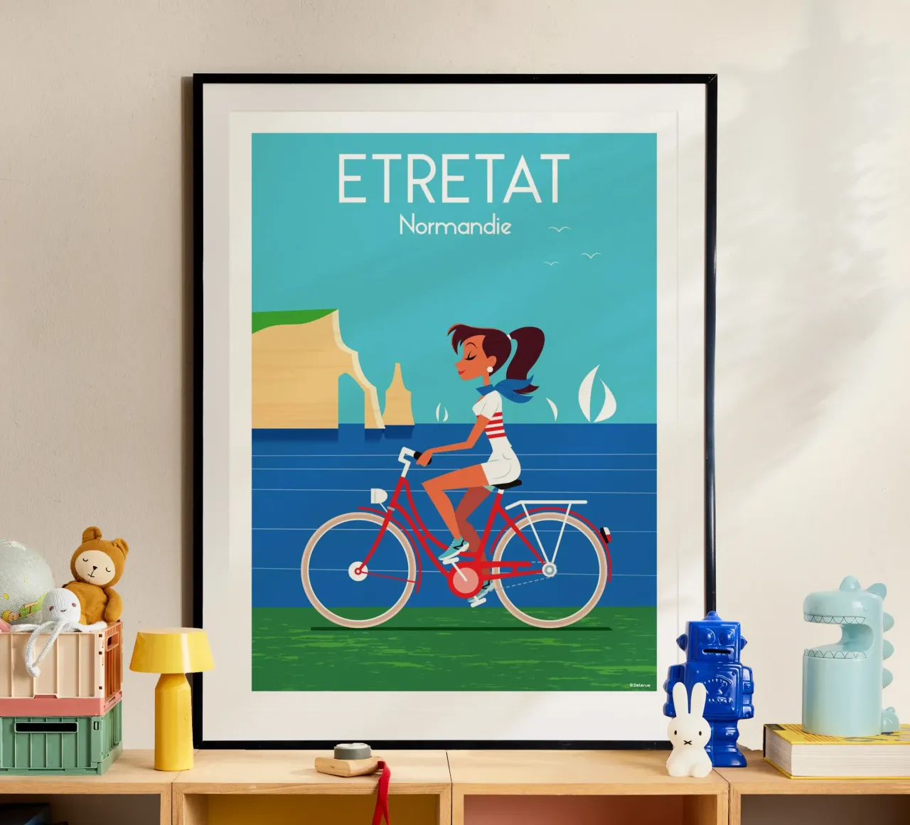 Etretat Hahnemühle von Raphaël Delerue