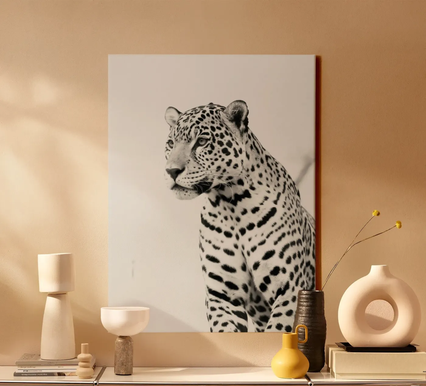 Leopard canvas by PERSIE
