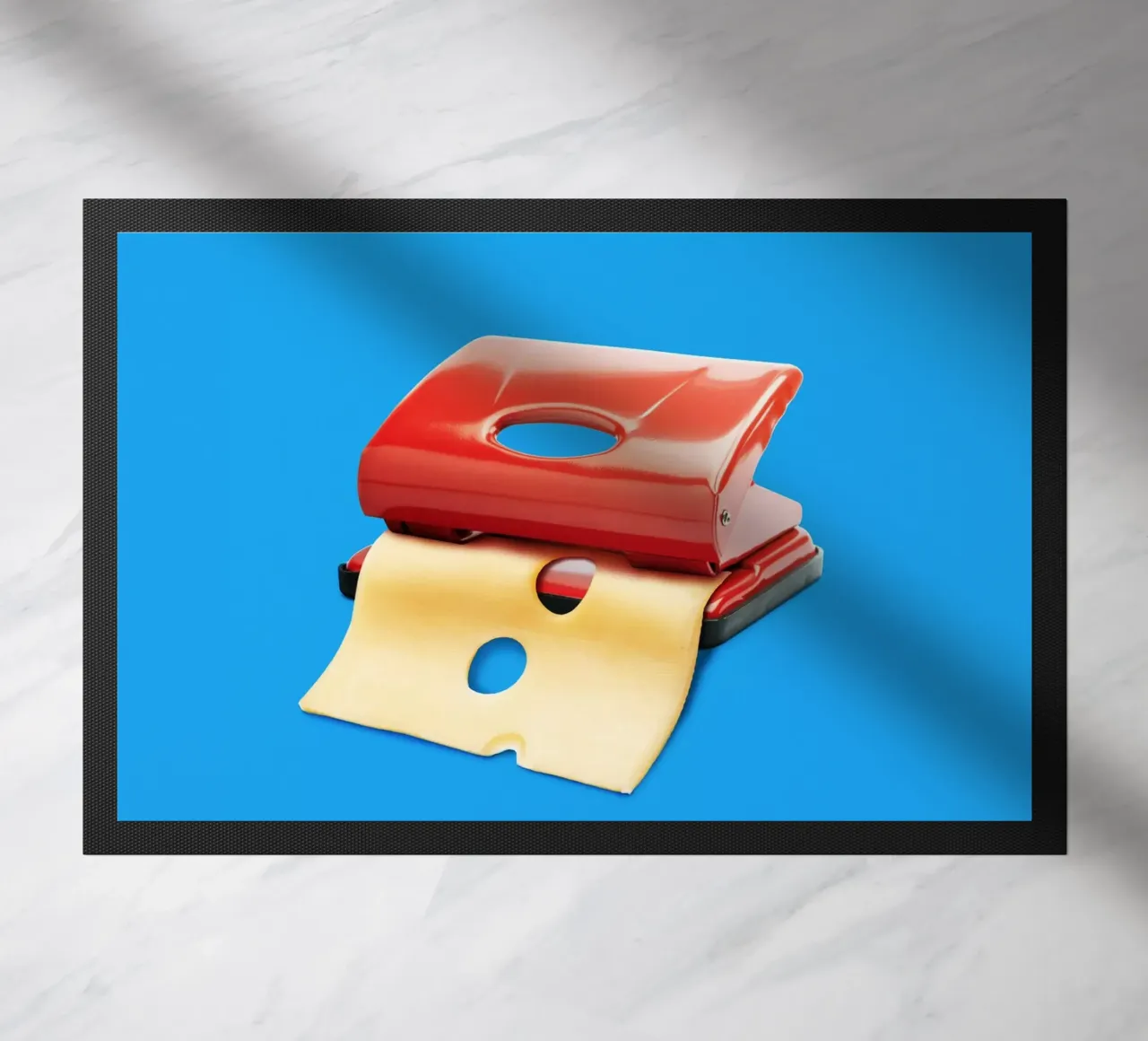 Cheese Maker doormat by 360brain