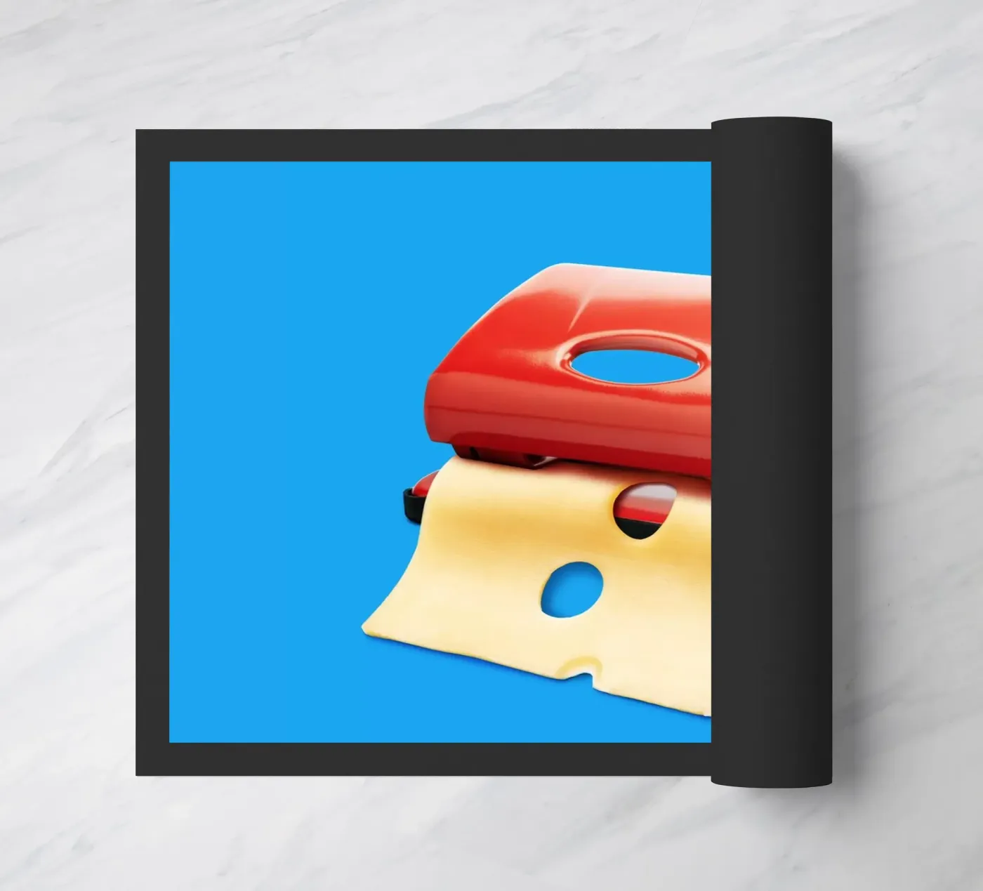 Cheese Maker doormat by 360brain