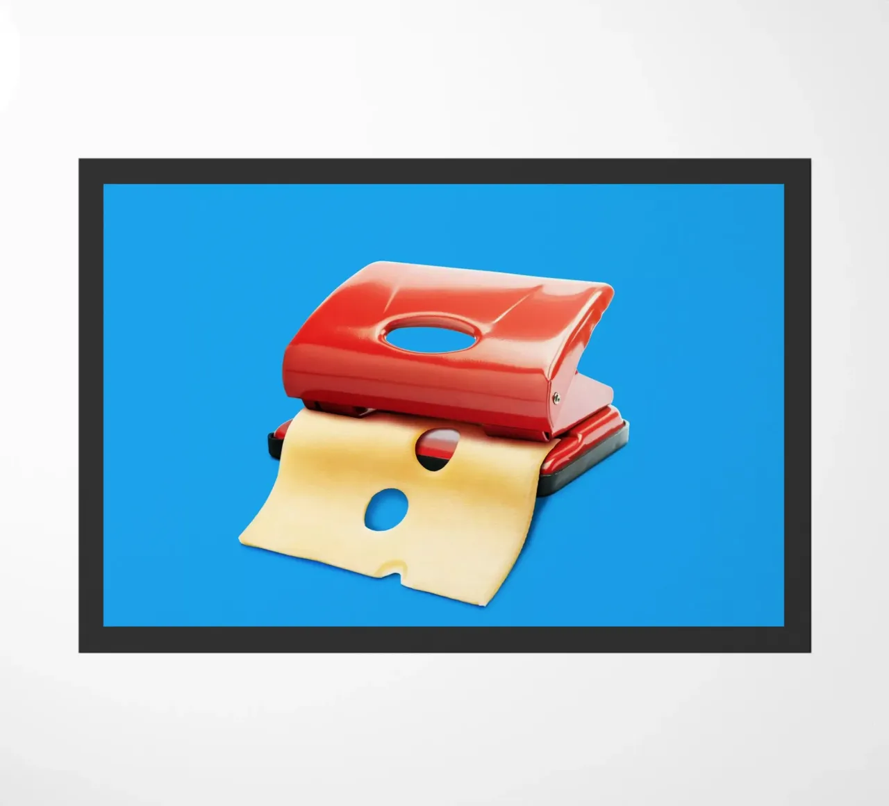 Cheese Maker doormat by 360brain