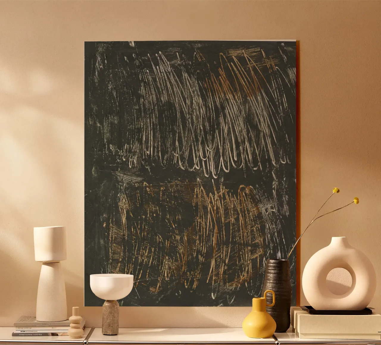 lines and scribble plexiglass da IRIS LEHNHARDT FINE ART