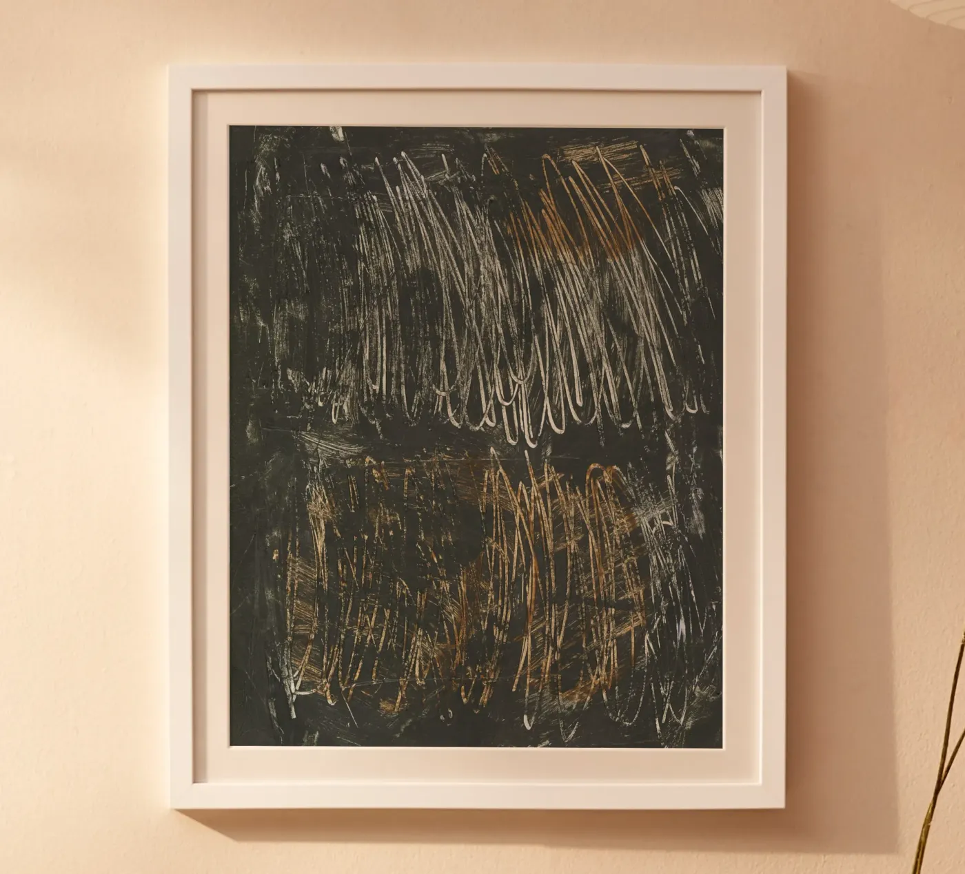 lines and scribble poster by IRIS LEHNHARDT FINE ART