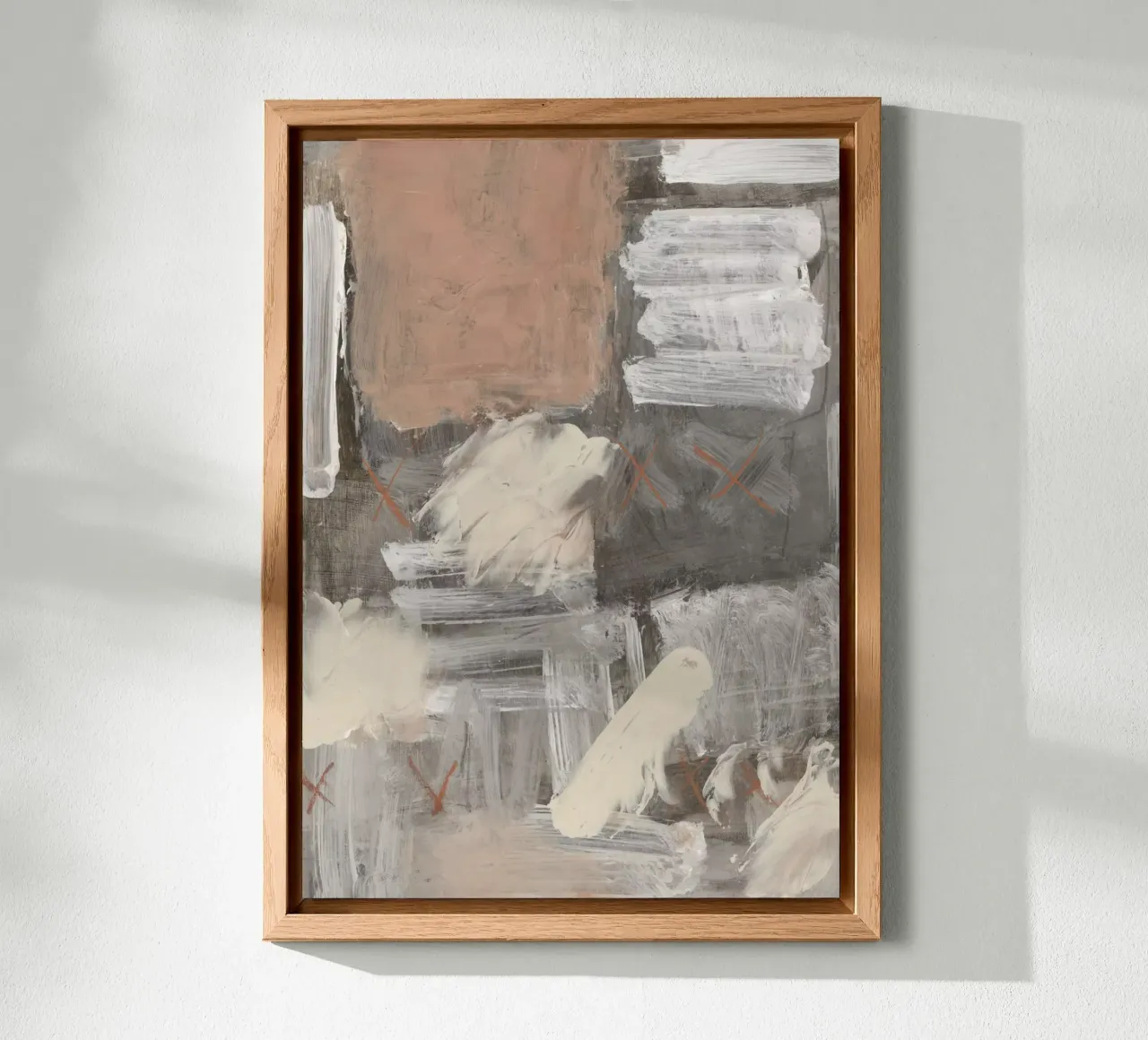 abstract expression forex plate by IRIS LEHNHARDT FINE ART