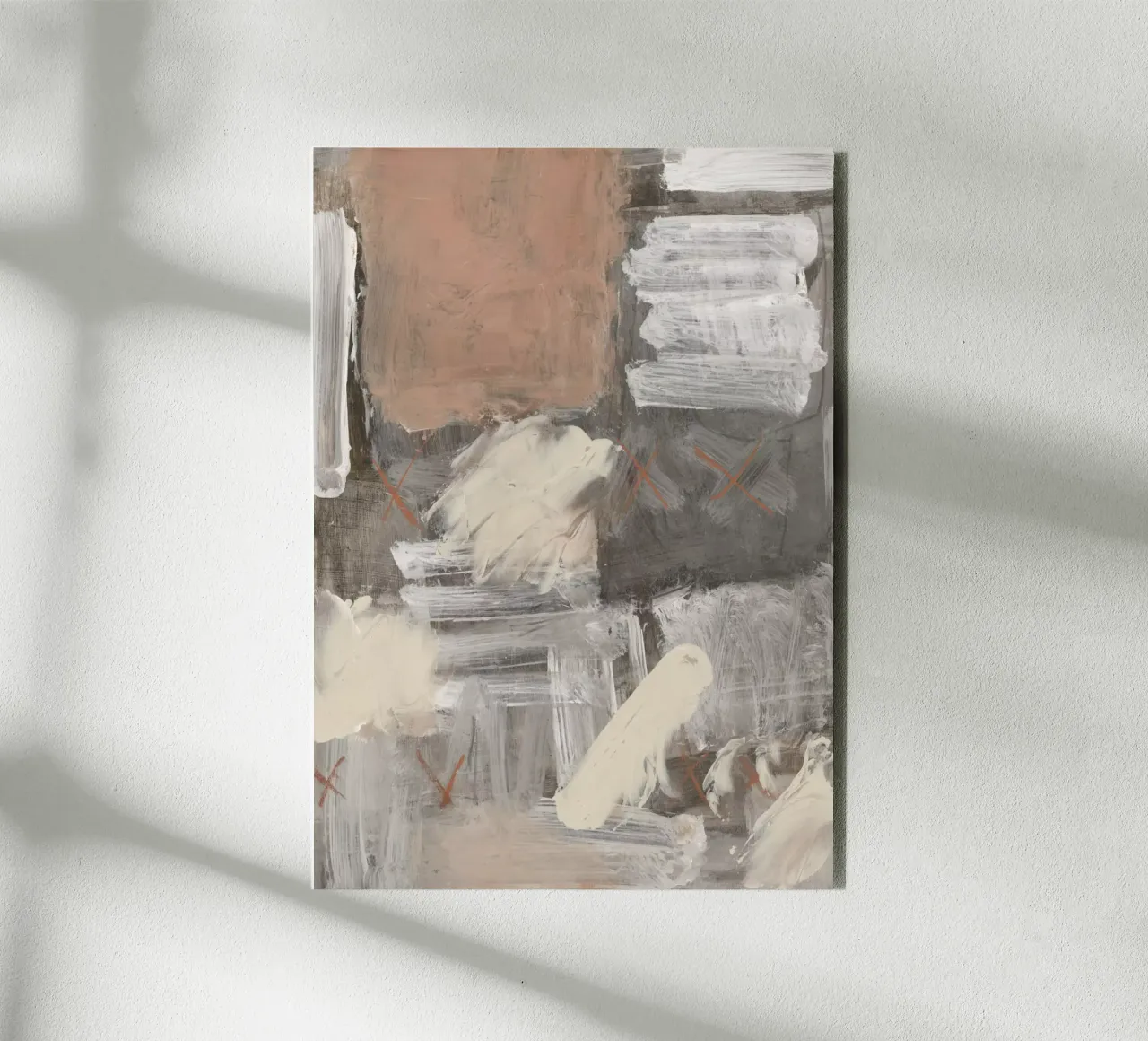 abstract expression forex plate by IRIS LEHNHARDT FINE ART