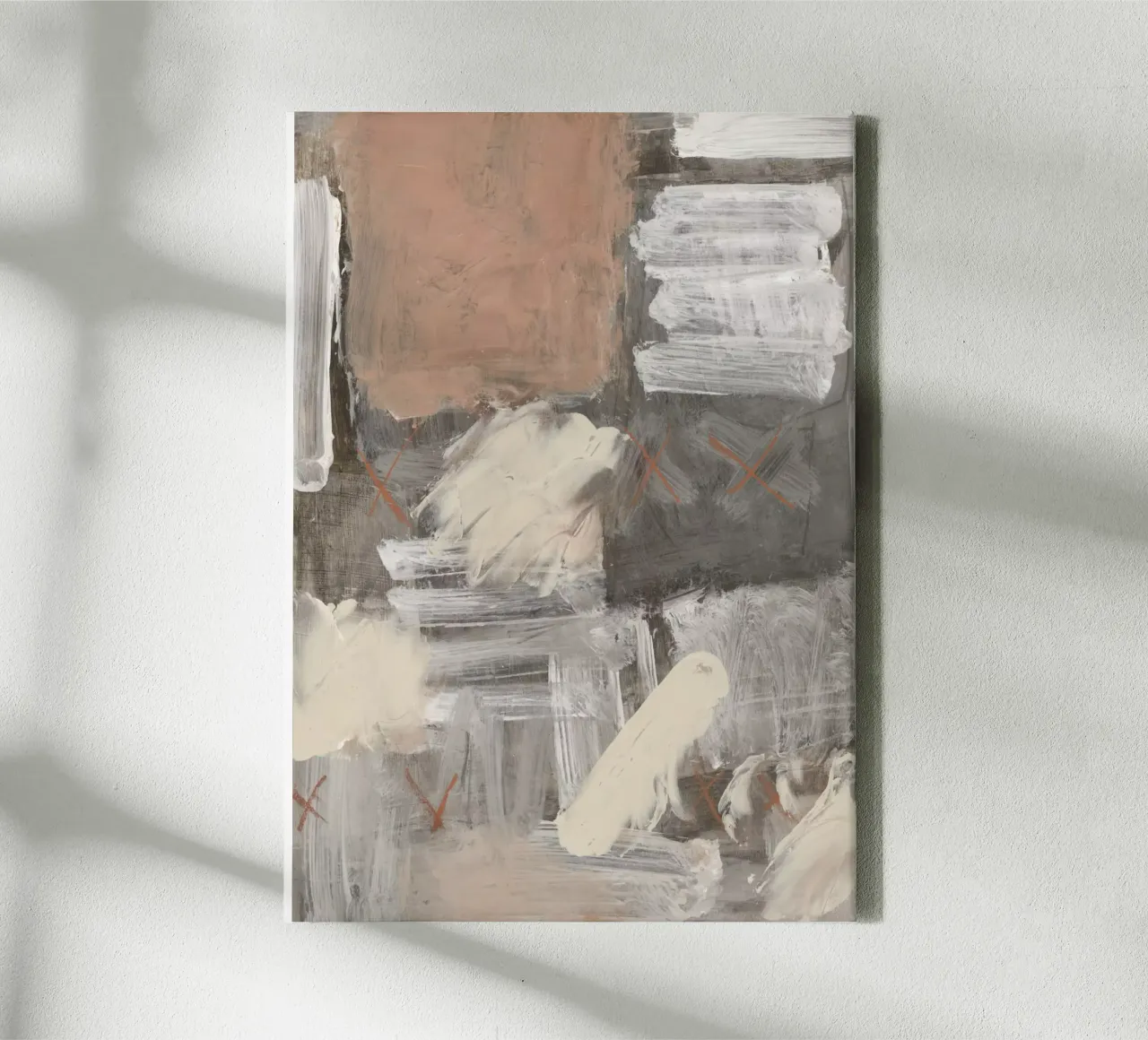 abstract expression canvas by IRIS LEHNHARDT FINE ART