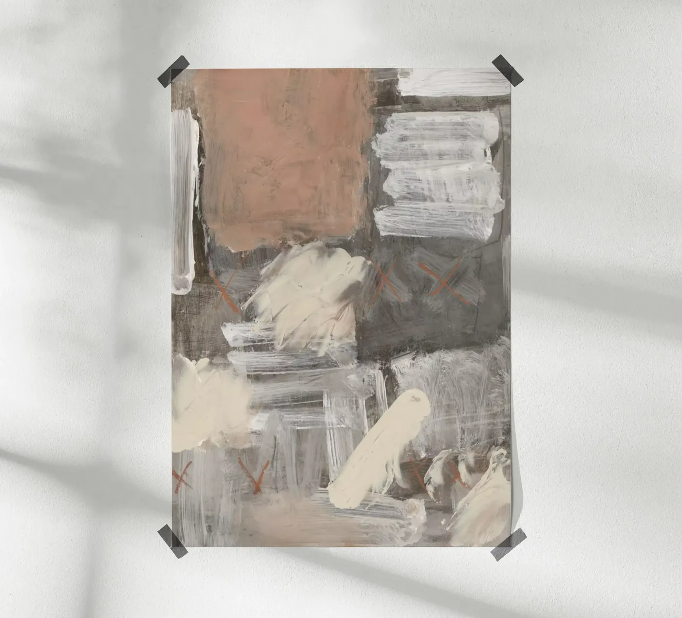 abstract expression poster de IRIS LEHNHARDT FINE ART