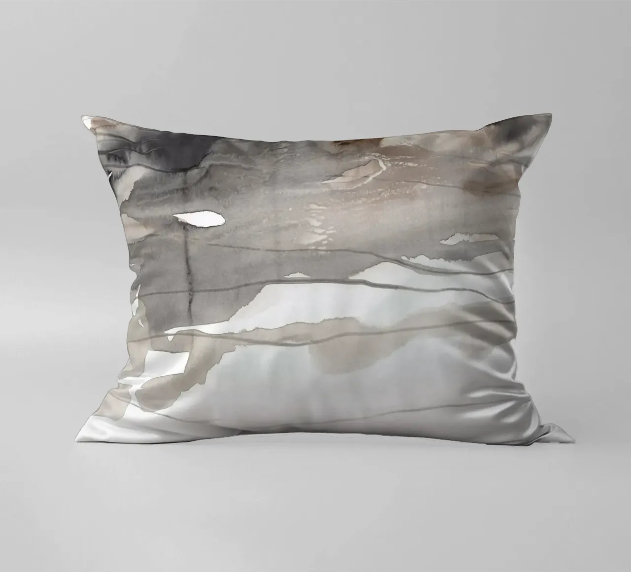 dissolving abstract landscape cuscino da IRIS LEHNHARDT FINE ART